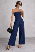 Denim jumpsuit